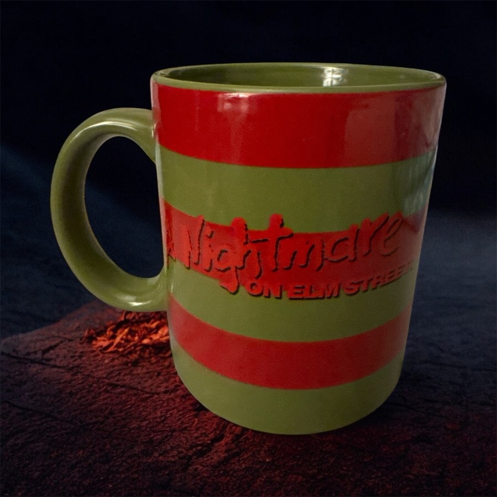 Nightmare on Elm Street Striped Freddy Kruger Coffee Mug Cup